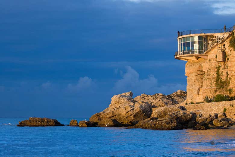 Visit the Balcony of Europe observation point