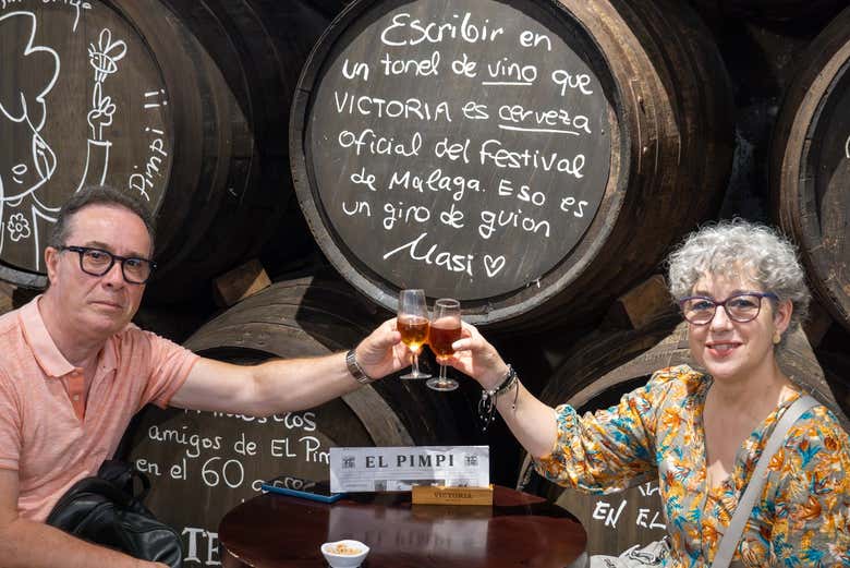 Try Malaga's famous wine