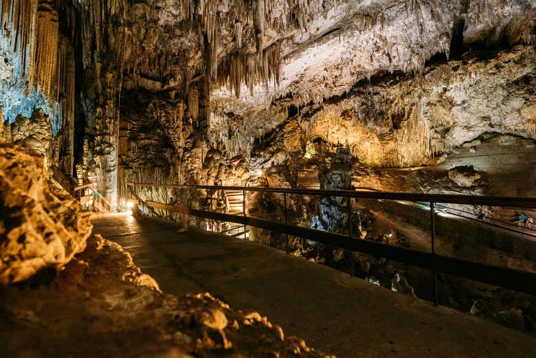 Explore stunning caves