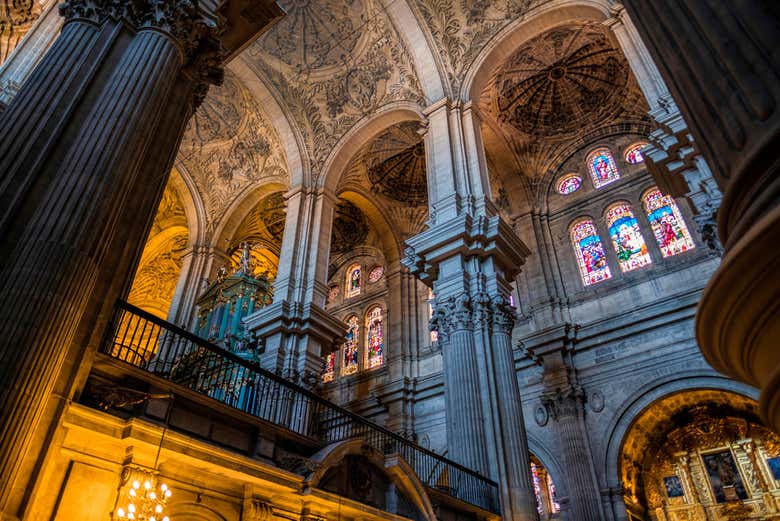 Interior de la Catedral de Málaga