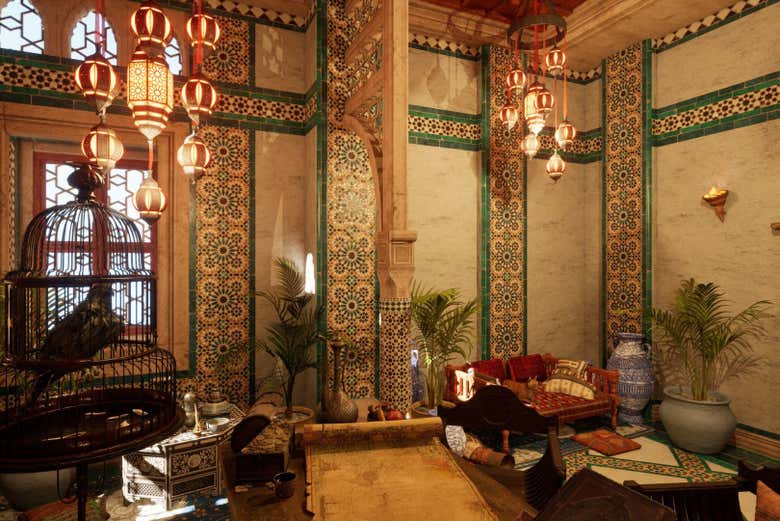 Veréis cómo era el interior de la Alcazaba