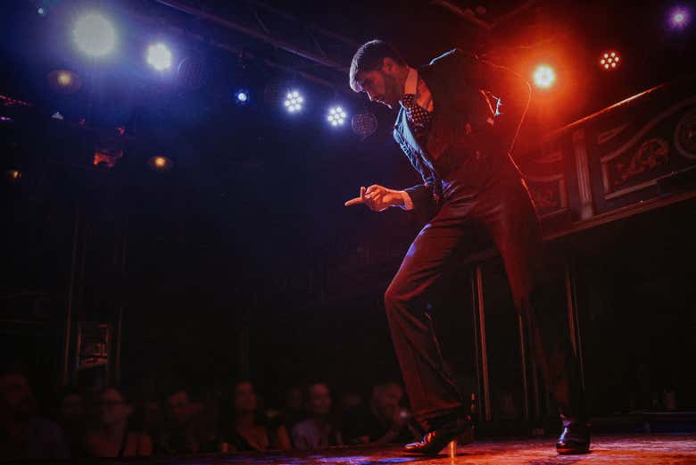 Sentiréis la pasión de los bailaores durante todo el show