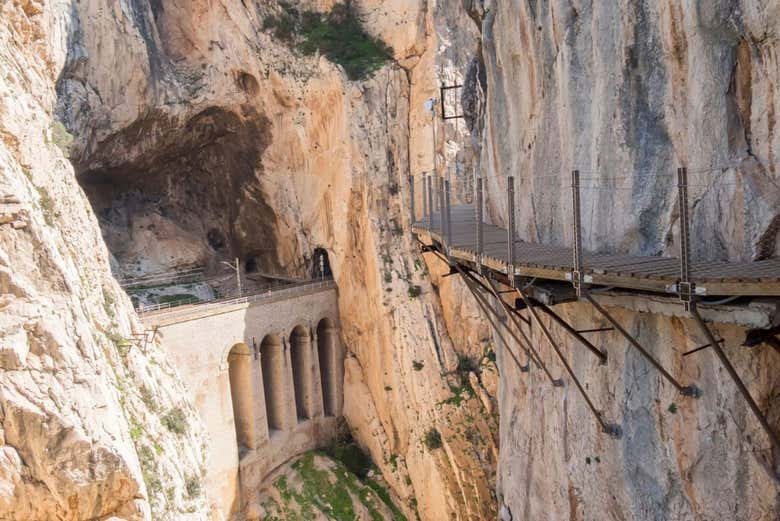 Vistas recorrido Caminito del Rey