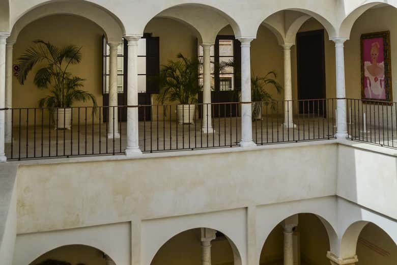 Interior del Museo Carmen Thyssen Málaga