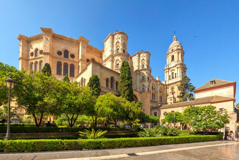 Vista della Cattedrale di Malaga