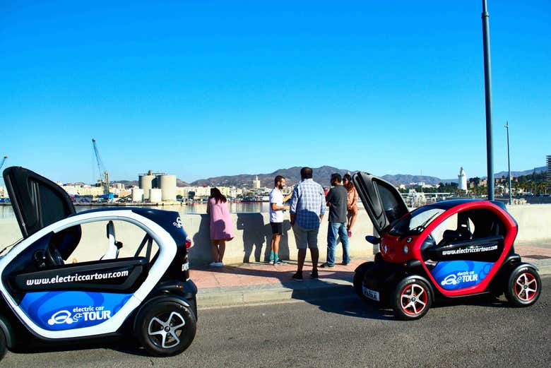 Tour en Málaga en coche eléctrico