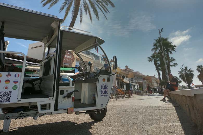 Esplorando Malaga in tuk tuk