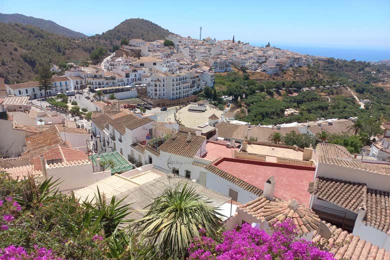 Vue panoramique sur Frigiliana