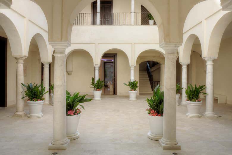 Patio interior del museo