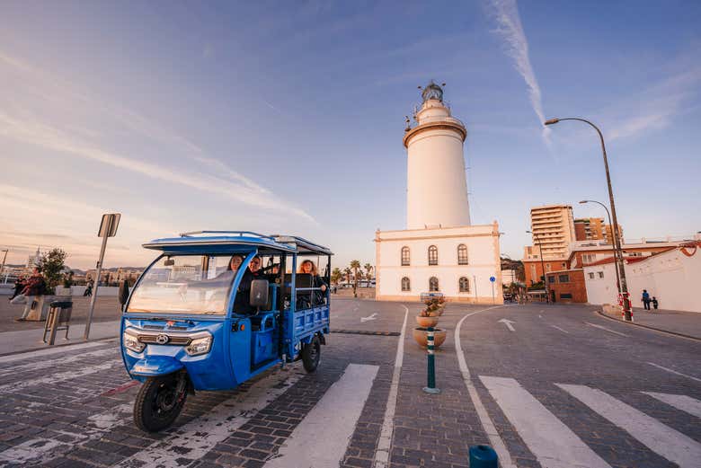 Découvrez Malaga en tuk-tuk