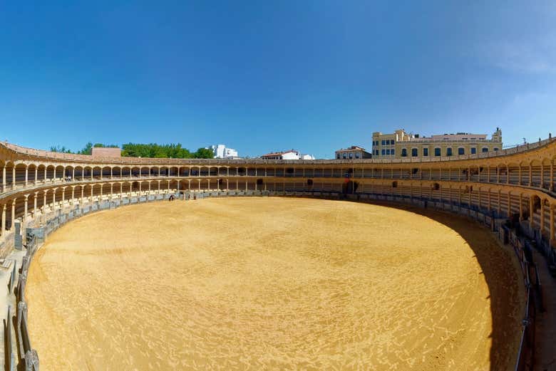 Interior da Praça de Touros de Ronda