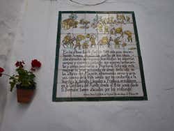 Placas de cerámica de Frigiliana