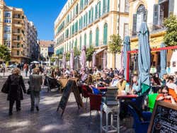 Terrazas de la Plaza de la Merced