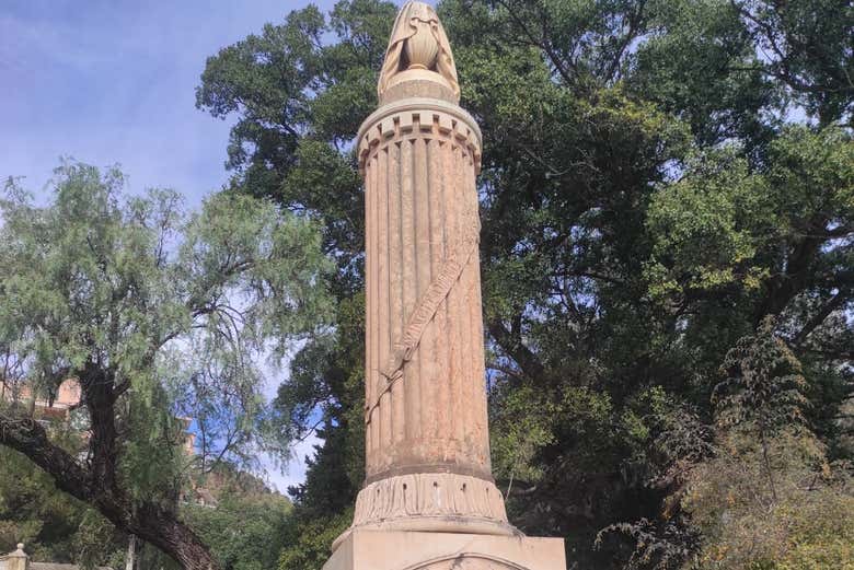 Tumba de William Mark en el Cementerio Inglés de Málaga