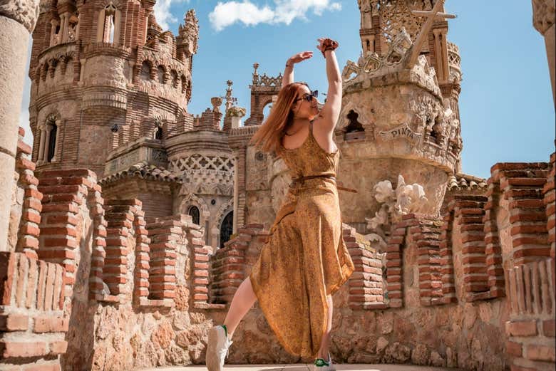 Visitando el castillo de Colomares, en Benalmádena