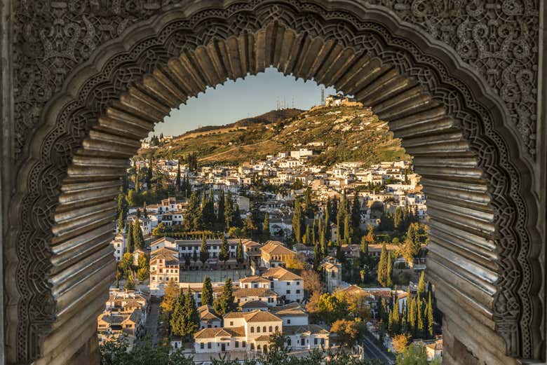 Vista del barrio del Albaicín