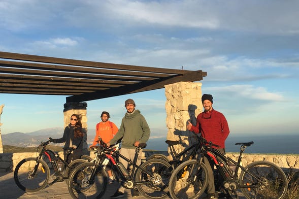 Tour en bicicleta eléctrica por la desembocadura del Guadalhorce