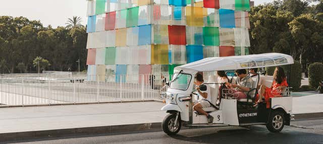 Tour privado en tuk tuk por Málaga