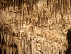 Estalactitas en las Cuevas del Drach