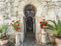 Entrada de los baños