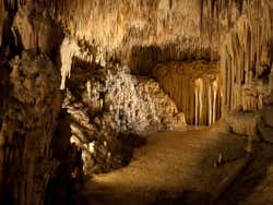 Interior de las Cuevas del Drach