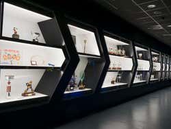 Trofeos y copas del museo