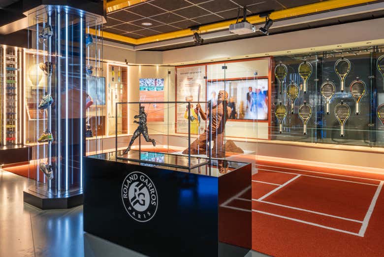 Espace consacré à Roland Garros