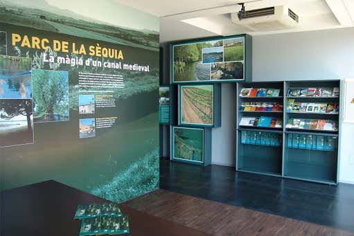 Interior do Centro de Interpretação