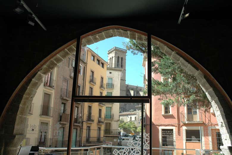 Interior do Centro de Interpretação do Carrer del Balç
