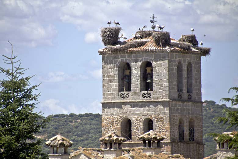 Campanario de la iglesia de Manzanares