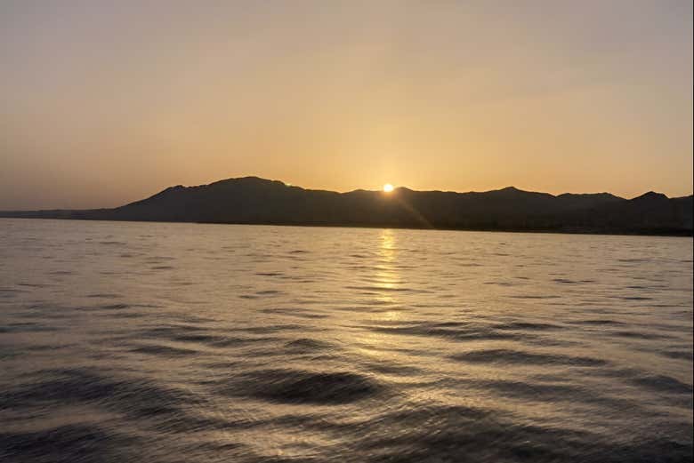 Sunset in Marbella