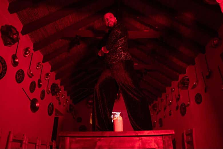 Um dos bailaores do Tablao Flamenco Marbella