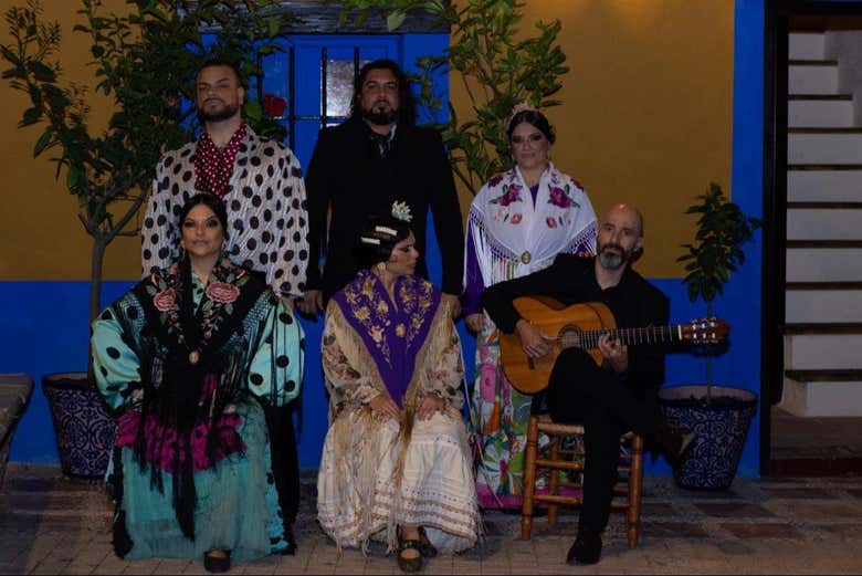 Bailarinas do Tablao Flamenco Marbella