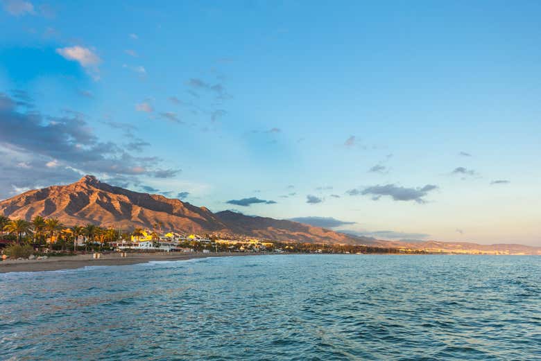 Contemplez la côte de Marbella