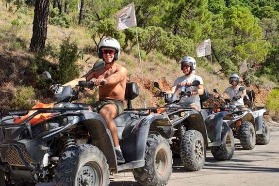 A quad bike adventure