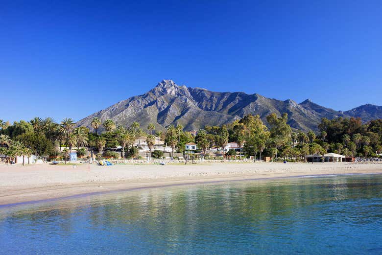 Admirez la côte de Marbella