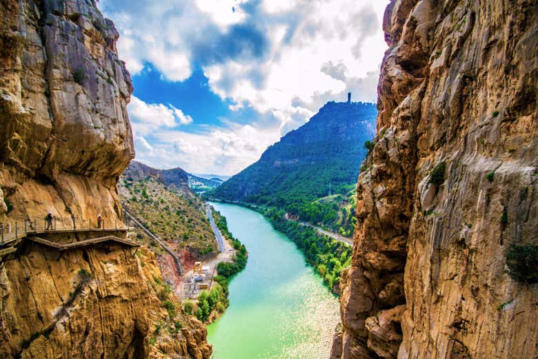 Disfrutando del paisaje