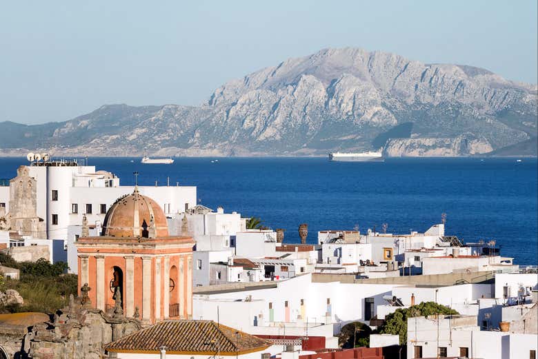 Vistas panorámicas del pueblo de Tarifa