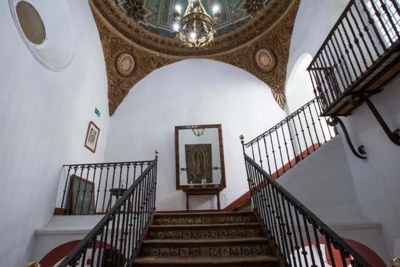 Interior de uno de los edificios de Marchena