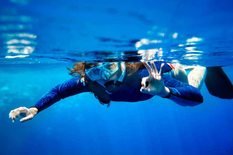 Bautismo de buceo en Gran Canaria