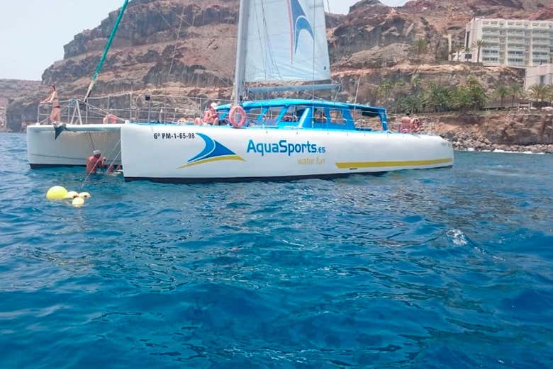 Paseo en catamarán por el Puerto de Mogán