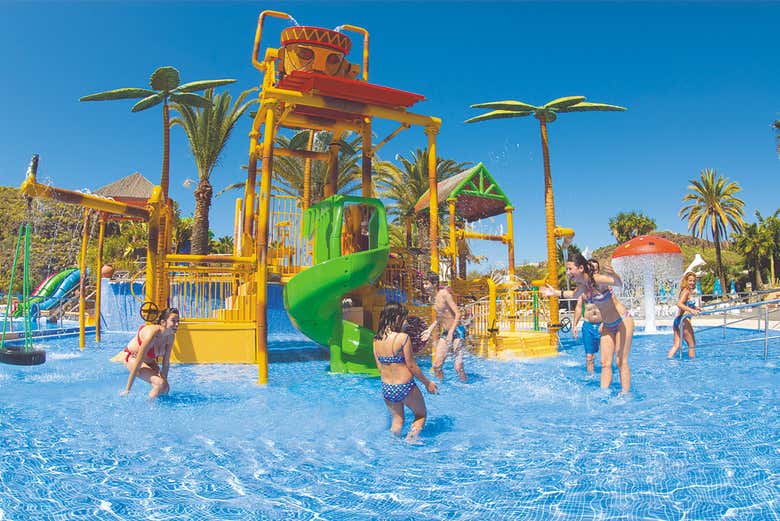 Journée en famille à Aqualand Maspalomas