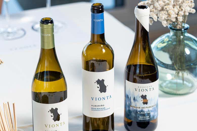 Dégustez trois variétés de vins blancs