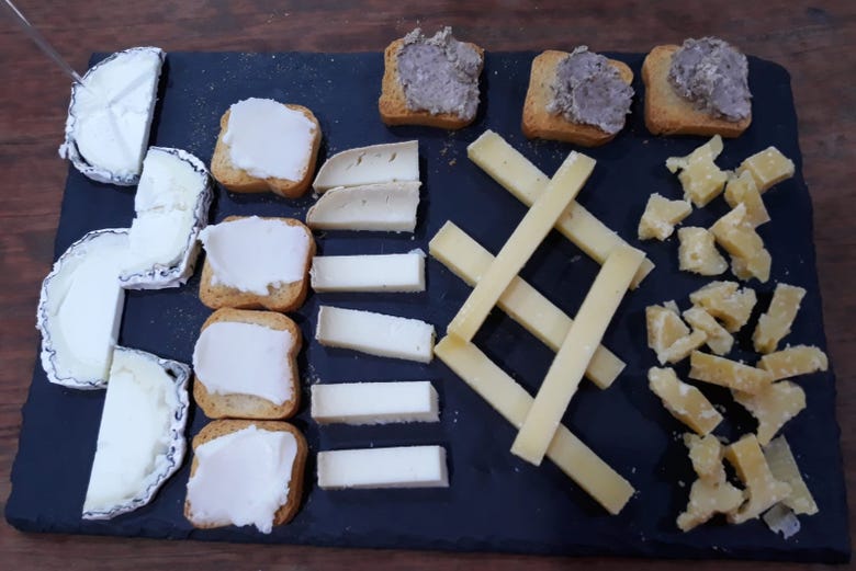 Selección de quesos de Castilla y León