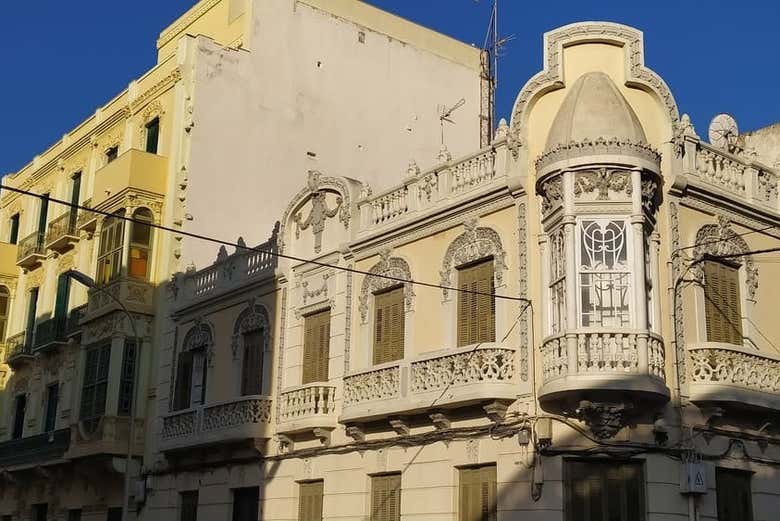 Arquitectura modernista del ensanche de Melilla
