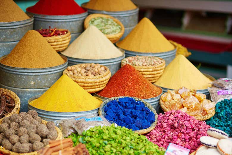 Spices that can be found in the bazaar