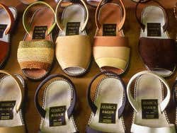 Produtos típicos de Menorca: Avarcas