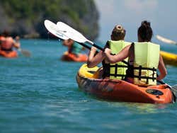 Faire du kayak