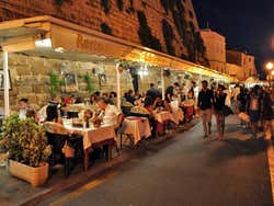 Famoso restaurante do porto de Ciutadella