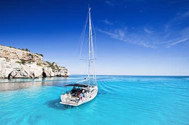Paseos en barco en Menorca